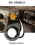 1949 1950 Ford Car Chrome Heater Blower Motor Switch Bezel Trim Ring. Fixed Price $19.95.