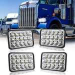4PCS 4X6" Led Headlights For Kenworth T800 T400 T600A W900 Peterbilt 357 378 379. Fixed Price $45.11.