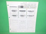 1968 Chevrolet Camaro Chevelle Ss Camino Gto Motorola Radio Service Manual. Fixed Price $16.99.