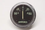 Vintage Car Truck Dash Accessory -50-50+ Amp Ammeter Single Gauge 15/16". Fixed Price $21.95.