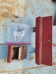 1957 1958 1959 1960 Ford Pickup Truck Glovebox Door And Ash Tray Springs Red Oem. Fixed Price $75.00.