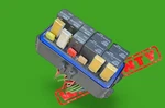 Freightliner MT45 MT55 Stepvan Fuse Relay Box Junction Module. Fixed Price $89.87.