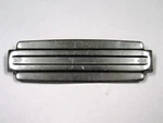 Vw Type Bug 1952-1957 Oval Window Dash Radio Block Off Delete Plate. Fixed Price $38.00.