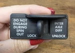 Freightliner Inter Axle Differential Lock Switch 3270-1A. Fixed Price $25.00.