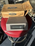 1987-93 Ford Mustang Nos Rear Console W/ Bezel Trim Oem. Fixed Price $95.00.
