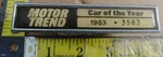 Motor Trend Car Of The Year 1983 Renault Alliance 1833060 (5529. Fixed Price $45.00.