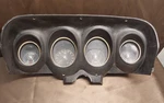 1969 Ford Mustang Instrument Cluster Teak Mach Oem Bezel Deluxe Boss Shelby Gt. Fixed Price $325.00.