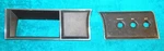 1971 1972 1973 Cougar XR7 Hardtop Orig Dash A/c Vent - Switch Panel Trim Bezels. Fixed Price $99.00.