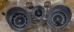 Used 1971-1973 Ford Mustang Instrument Cluster W/tach Mach. Fixed Price $420.00.