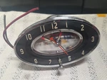Serviced Working 1956 Oldsmobile Clock. Fixed Price $175.00.