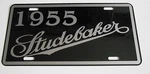 1955 Studebaker Metal License Plate Starliner Commander Champion Truck Wagon. Fixed Price $23.90.