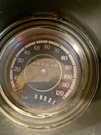 1973-1977 Olds Cutlass Speedometer In Dash With Bezel 6496912 6493202 120 Mph. Fixed Price $80.00.