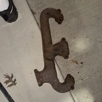 Gm Exhaust Manifold 3989043 1970 1972 1973 307, 350 & 400 Lh. Fixed Price $125.00.
