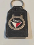 Nos 1970'S Leather Plymouth Valiant Key Chain Fob Ring Holder Mopar Muscle Car. Fixed Price $14.99.