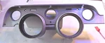 Vintage 1967 Ford Mustang Dash Cluster Bezel. Fixed Price $150.00.