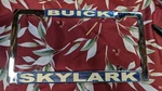 Nu Chrome "buick Skylark" License Plate Frame Coupe Conv Wagon Gsx Sedan. Fixed Price $14.99.