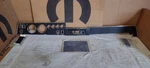 1970 Plymouth Road Runner Dodge Charger Rallye Gauge Dash Bezels W/o Ac. Fixed Price $295.00.