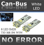 2 Pairs T10 Canbus 8 Led No Error Chips White Turn Signal Indicator Lights G147. Fixed Price $9.99.