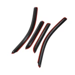 4PCS Rain Guards In-channel Smoke For 2014-2018 Chevy Silverado Double Cab. Fixed Price $33.99.