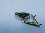 Nos 1976-1977 Chevrolet Monza Rh Chrome Outside Rear View Mirror Kit 1654677. Fixed Price $64.99.