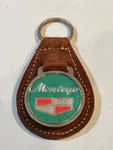 Nos Vtg 1970'S Leather Mercury Montego Key Chain Fob Ring Holder Ford Muscle Car. Fixed Price $19.99.