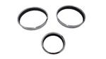 Pg Classic AMC-202B 1970 Amx And Javelin Gauge Chrome Rings. Fixed Price $326.95.