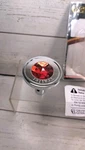 Red Pin Hole Chrome Plated Aluminum Air Knob W/trailer Gg Grand General 95825. Fixed Price $18.99.