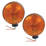 New Safety Warning Light Pair 12 Volt Fits Ford Holland Tractor Equipme. Fixed Price $51.99.