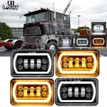 4PC 4X6" Led Headlights Hi/lo Seale Beam Drl H4 Ford LTL9000 CLT9000 CL9000. Fixed Price $74.39.