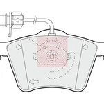 For Seat Alhambra 1996 To 2010 Brake Pads (front) (R90) PAD1323. Fixed Price $59.87.