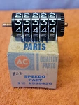 B22 Vintage 1960'S-80'SAC Gm Cluster Odometer Numbers, Nos Original BOX#1589426. Fixed Price $17.95.