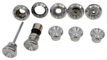 1967 Pontiac Gto, Lemans, & Tempest Correct Dash Knob Bezel Kit. Fixed Price $89.00.