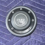 Oem 1990 Jeep Cherokee Gray Horn Button. Fixed Price $59.99.