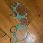 67-72 Chevy Truck Gmc Instrument Gauge Cluster --faceplate Cover Lens-- Oem. Fixed Price $35.00.