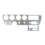 Dash Cover Insert Trim W/air Engine Turned Aluminum 2PC For 1967 Pontiac Gto. Fixed Price $424.06.