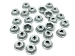 25 Pcs 1/8" Emblem Name Plate Script Thread Cutting Nuts Fits Gm Chevy 7/16 Fl. Fixed Price $7.25.