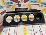 72-76 Ford Torino Instrument Gauge Cluster Trim Bezel Black # D2GF-10B883-AA Oem. Fixed Price $79.95.