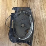 1963 1964 1965 Lincoln Continental Front Dash 9X6 Speaker Oem Metal Mount. Fixed Price $40.00.