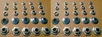 50 Emblem/trim/bezel Nuts! For Mopar Body Cuda Duster Charger Dart Etc. Fixed Price $38.00.