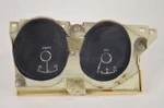 1971-1973 Mercury Cougar Amps Oil Gauge Cluster Broken Plastic D1WF-10B885. Fixed Price $35.99.