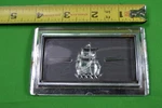 1951 1952 Plymouth Clock Delete Plate Emblem, Oem MOPAR,PLASTIC,K5. Fixed Price $24.75.