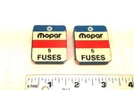 Vintage Nos Mopar Buss Fuses (2) Packs Genuine Packages AGA-20 # 106650. Fixed Price $19.95.