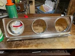 1970 1971 1972 Oldsmobile Dash Gauge Bezel Surround 407814-2 Wmp. Fixed Price $50.00.