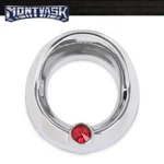 New Fit For 2005 & Older Peterbilt Red Jewel 1/4" Visor Up Gauge Cover. Fixed Price $12.54.