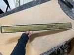73-79 Chevy Truck Dash Trim W/custom Chevrolet Emblem Oem No Ac. Fixed Price $80.74.