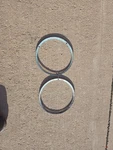 1967 1968 Oe Ford Mustang Bezel Rings Pair Pick. Fixed Price $35.00.