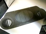 1957 1958 Chrysler Desoto Air Conditioning Ac Radio Speaker Grille Cover. Fixed Price $75.00.