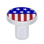 United Pacific Air Valve Knob Us Flag Automotive Chrome Hardware Handle 23769. Fixed Price $31.79.