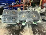 1973-80 Chevy Truck Gauge Cluster Dash Instrument Panel Quartz Clock Floor Shift. Fixed Price $150.00.