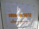 Vintage 1956 Desoto 'adventurer' Dealership Advertising Banner - Mopar. Fixed Price $75.00.